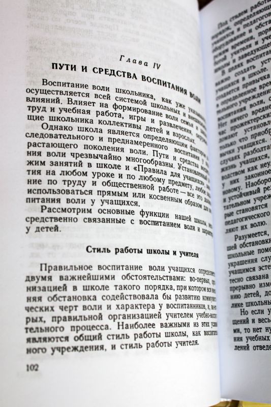 Воспитание воли школьника