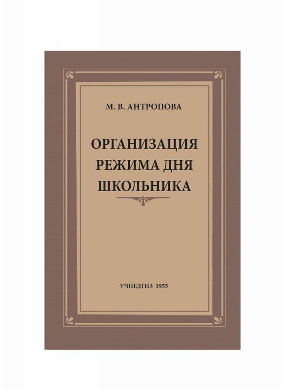 Организация режима дня школьника