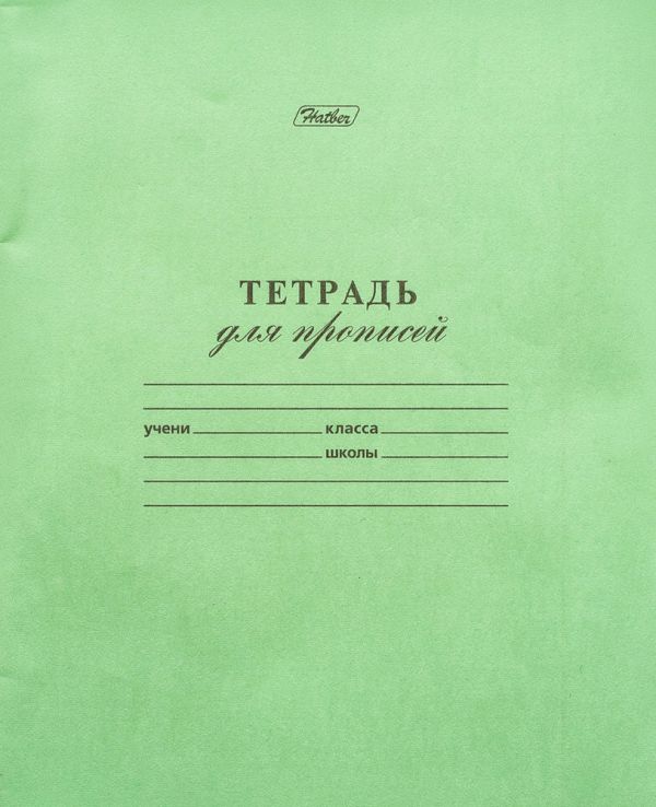 Тетрадь для чистописания. 12 листов в частую косую линейку